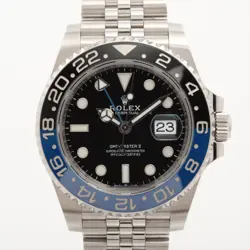 ROLEX GMT MASTER II 126710BLNR SS AT BLACK DIAL JUBILEE BRACELET 4 EXTRA LINKS