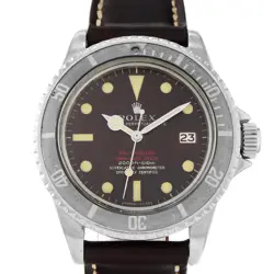 Rolex Sea-Dweller 1665 Relume MK2 Double Red Tropical Thin Case