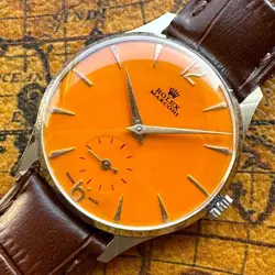 HAND-WOUND DIAL ORANGE
