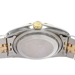 Rolex Datejust 36mm 16233G Yellow factory diamonds dial steel & 18K yellow gold