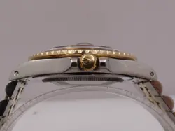 ROLEX GMT MASTER 16753 TIGER EYE SANGUE DI PICCIONE NIPPLE DIAL 18KT GOLD&STEEL