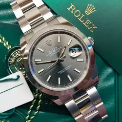 126300 RHODIUM 41MM