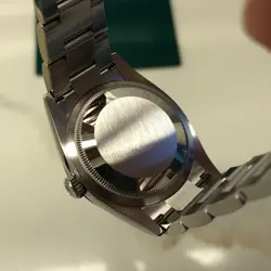 STEEL OYSTER WRISTWATCH