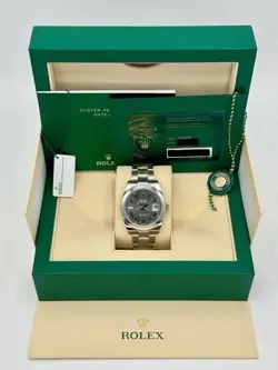 ROLEX DATEJUST 41MM WIMBLEDON DIAL *AUTHENTIC*