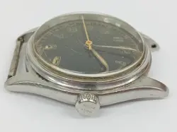 Vtg Black Dial ROLEX Oyster Royal Shock Resisting Watch (NO Strap) OF96