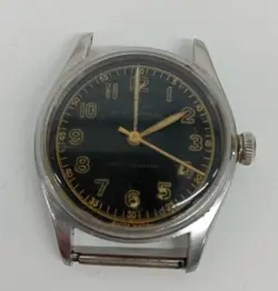 Vtg Black Dial ROLEX Oyster Royal Shock Resisting Watch (NO Strap) OF96