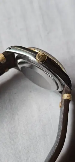 ROLEX DATEJUST 16233 UAE ARMED FORCE LOGO  MEN'S AUTOMATIC WATCH 1988