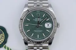 GREEN FLUTED DIAL