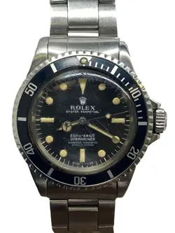 ROLEX SUBMARINER 5512 BLACK DIAL AUTOMATIC MEN'S WATCH