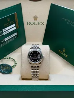 LADY-DATEJUST BLACK DIAMOND
