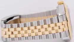 MINT PAPERS Rolex DateJust 36 Champagne Palm Motif Gold Jubilee 126233 Watch BOX