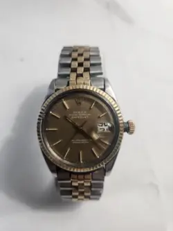 ROLEX OYSTER PERPETUAL DATEJUST ROSE GOLD VINTAGE