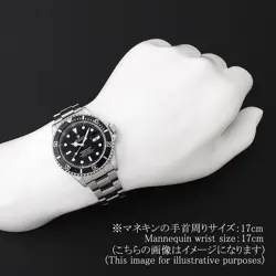 ROLEX SUBMARINER DATE 16610 BLACK A NUMBER SECOND HAND MENS