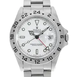 ROLEX EXPLORER II 16570 WHITE ALL TRITIUM T NUMBER SECOND HAND MENS