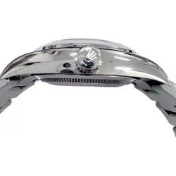 ROLEX 124200 OYSTER PERPETUAL 34 SILVER MEN'S #KN247