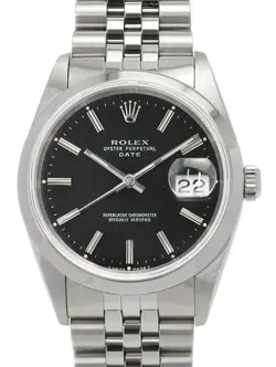 ROLEX OYSTER PERPETUAL DATE 15200 E MEN'S AUTOMATIC #T128