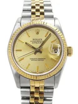 ROLEX DATEJUST 68273 E BOYS AUTOMATIC #T095