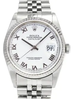 ROLEX DATE JUST 16234 P MEN'S AUTOMATIC #T099
