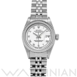 ROLEX DATEJUST 69174 WHITE LADIES WATCH