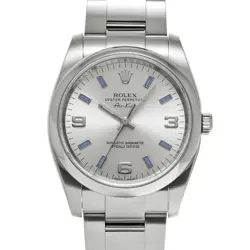 ROLEX AIR KING 114200 SILVER MEN'S WATCH