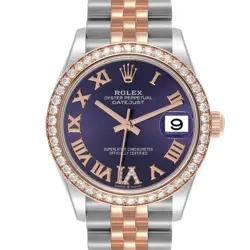 PURPLE DIAMOND WATCH