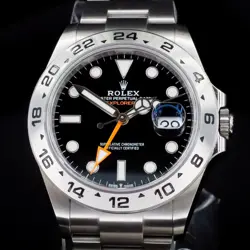 ROLEX EXPLORER II BLACK 42MM STAINLESS STEEL BRACELET 226570 BOX & PAPERS 2024