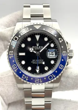 ROLEX GMT MASTER II BATMAN OYSTER BRACELET 126710BLNR BOX & PAPERS 2023