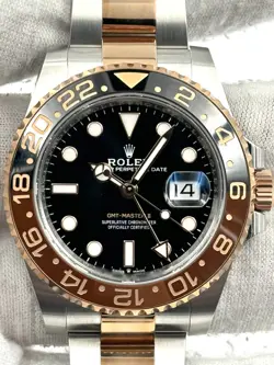 ROLEX GMT MASTER II ROOTBEER TWO TONE BRACELET 126711CHNR BOX & PAPERS 2024