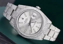 DIAMOND WATCH SILVER