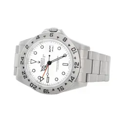 Rolex Explorer II 'Polar' Stainless Steel White Dial 42mm 16570 Full Set