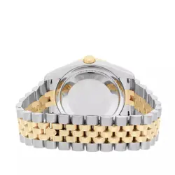 116233 Rolex Datejust 36 mm Champagne Diamond Dial Two Tone Diamond Watch