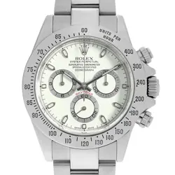ROLEX DAYTONA 116520 IVORY K NUMBER SECOND HAND MENS