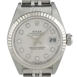 ROLEX DATEJUST 79174G WG DIAMOND AUTOMATIC LADIES #BS262