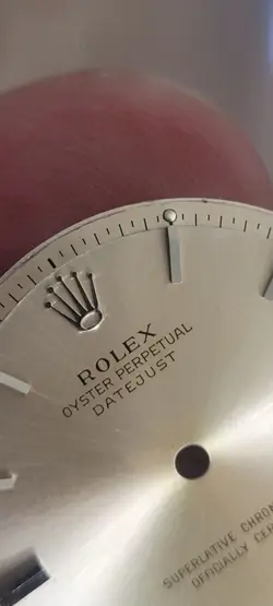 DIAL SILVER TURNED