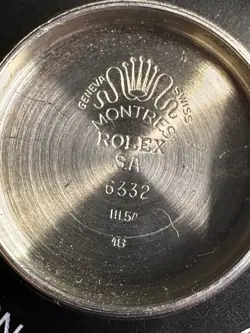 ROLEX CASE-BACK