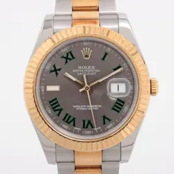 ROLEX DATEJUST 116333 SS×YG AT SLATE DIAL