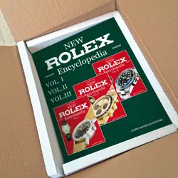 Modern and vintage Rolex encyclopedia books