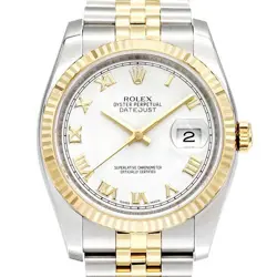 ROLEX DATEJUST 116233 RANDOM YG AUTOMATIC DATEJUST 36MM #011