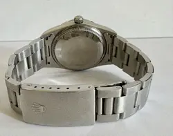 ROLEX AIR-KING 14000 SILVER OYSTER BRACELET WITH SILVER BEZEL