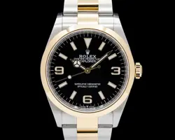 ROLEX 124273 EXPLORER 36 STAINLESS STEEL / YELLOW GOLD