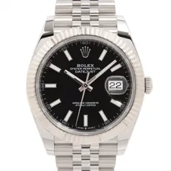 ROLEX DATEJUST 126334 SS×WG AT BLACK DIAL