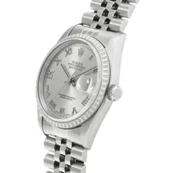 Rolex 2/10  Datejust 16220 A No. 1999 Silver Watch r45_0203