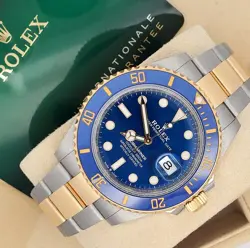 UNWORN 2024 ROLEX SUBMARINER DATE 41MM BLUE DIAL  WATCH 126613LB BOX PAPERS