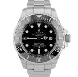 2016 PAPERS ROLEX SEA-DWELLER DEEPSEA 44MM BLACK CERAMIC STEEL WATCH 116660 BOX