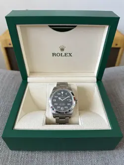 ROLEX AIR-KING  116900 2018 OYSTER PERPETUAL BOX & PAPERS