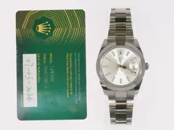 CARD SILVER DIAL