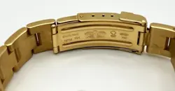 Rolex Yacht-Master Ref. 69628–  29mm, 18K Yellow Gold, Champagne Dial, w/ Card