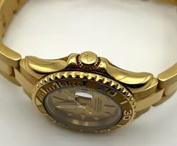 Rolex Yacht-Master Ref. 69628–  29mm, 18K Yellow Gold, Champagne Dial, w/ Card