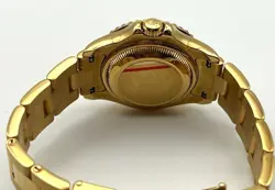 Rolex Yacht-Master Ref. 69628–  29mm, 18K Yellow Gold, Champagne Dial, w/ Card
