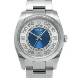 USED ROLEX OYSTER PERPETUAL 36 116000 BLUE MEN'S WATCH #21134